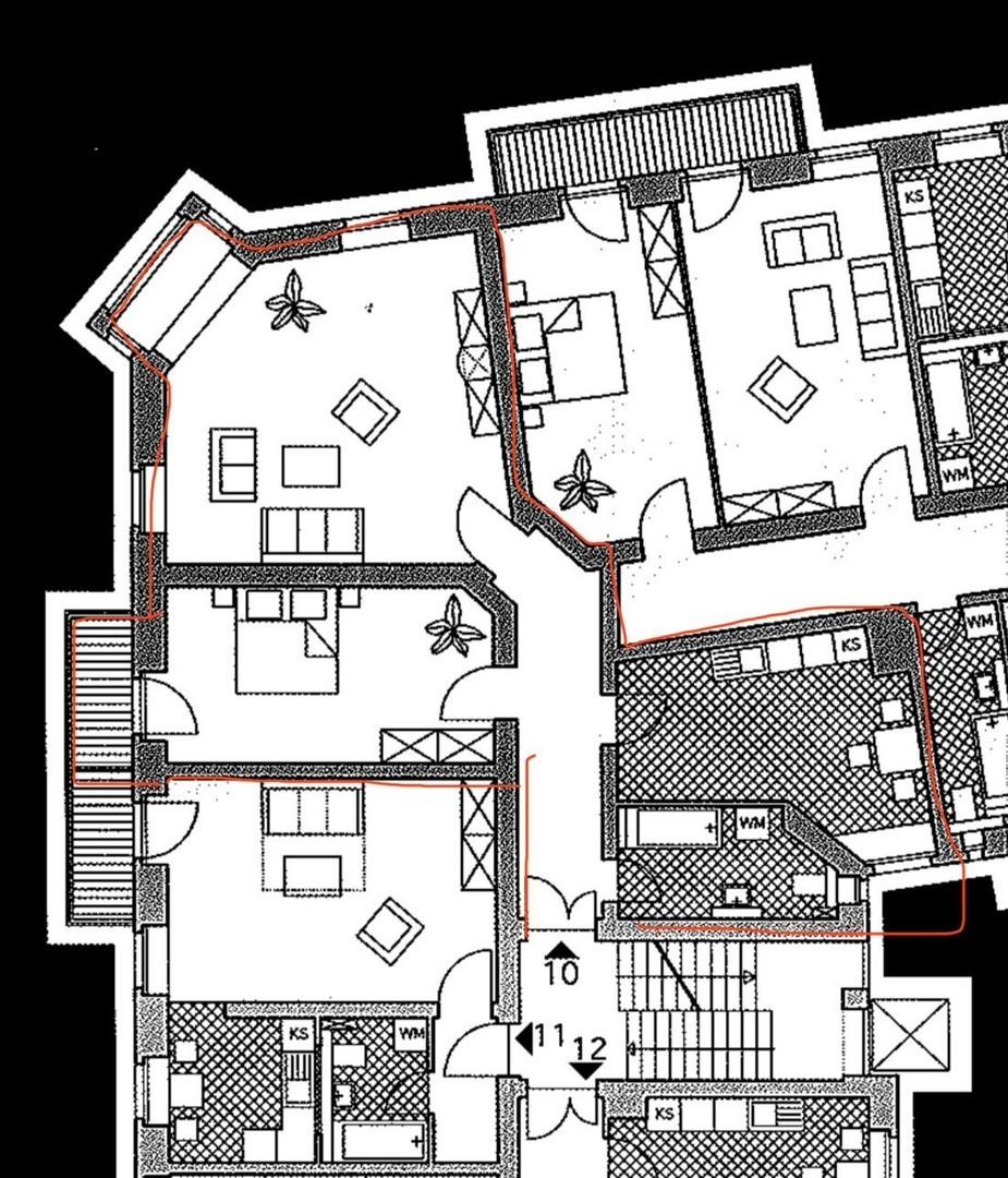 Grundriss Wohnung 
