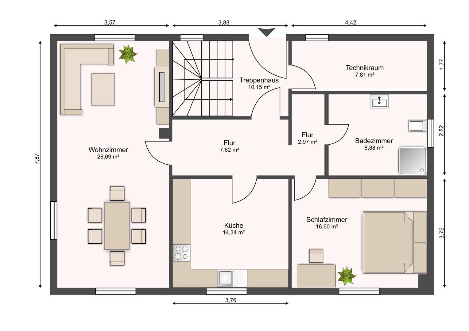 Grundriss EG