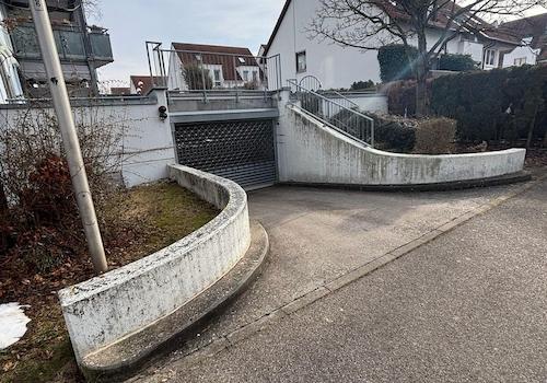 Zufahrt zur Tiefgarage