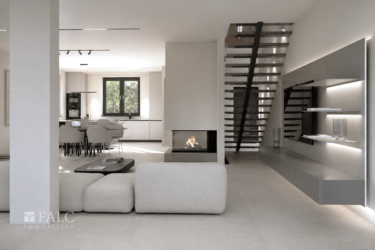Visualisierung Wohnzimmer