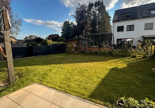 Garten in Süd-West-Ausrichtung