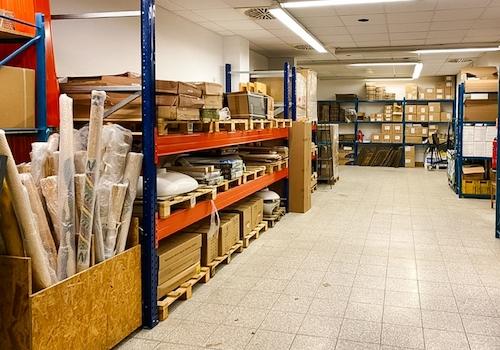 Aktuell Verkaufsfläche