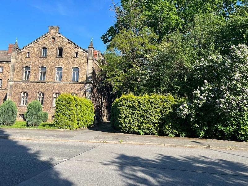 Zufahrt Westflügel+Villa (1)