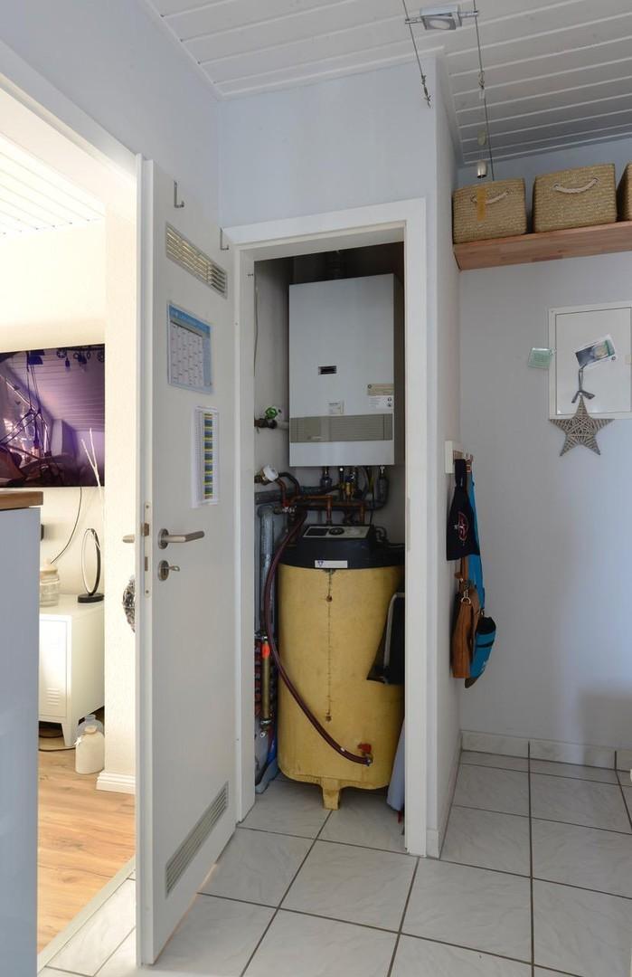 Gastherme in der Wohnung