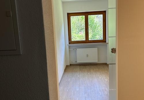 Home Office, Glas-Schiebetür
