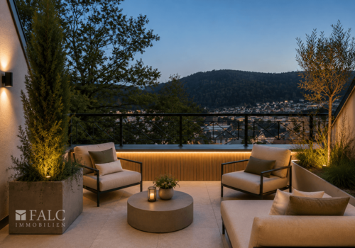 Loggia mit Weitblick