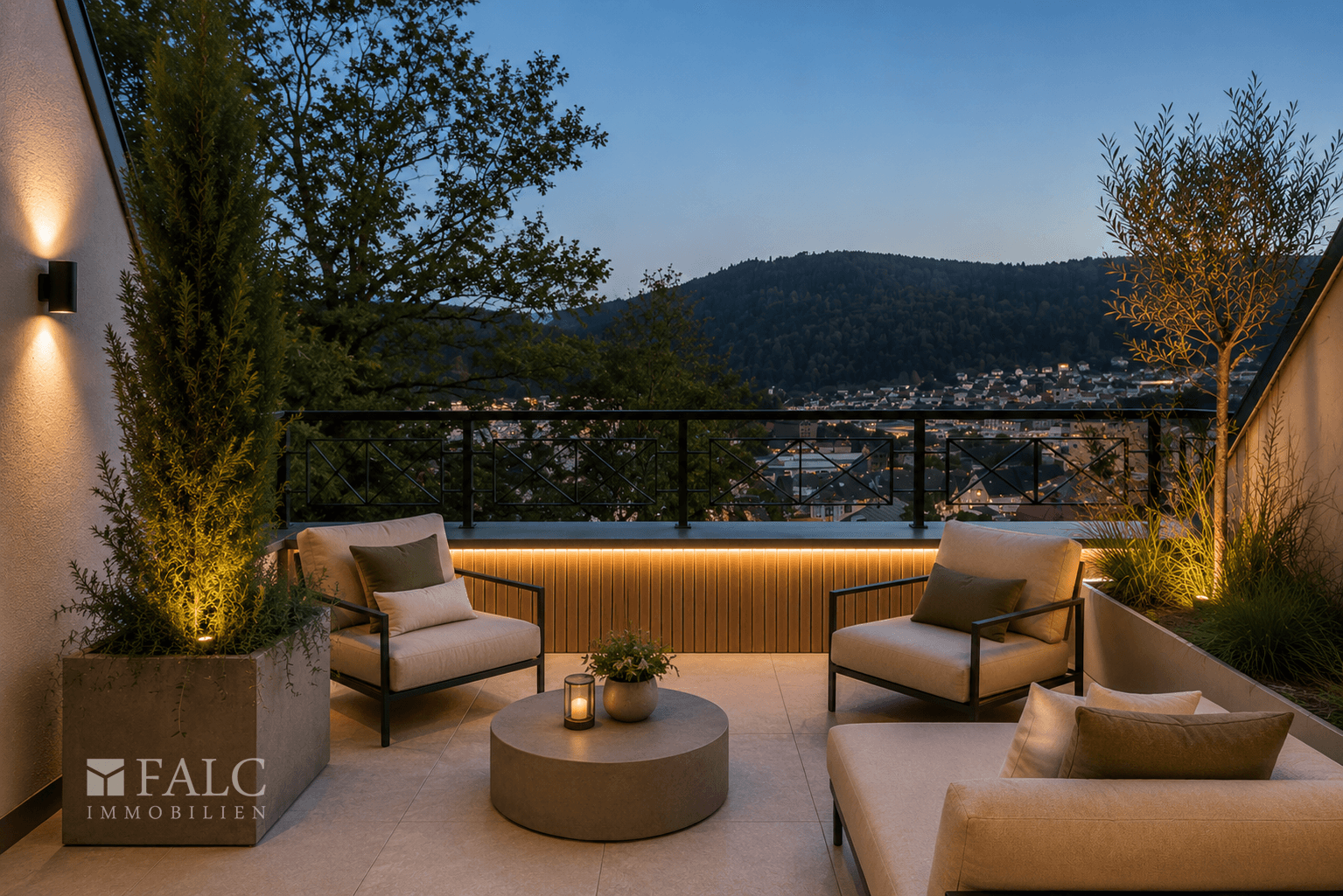 Loggia mit Weitblick