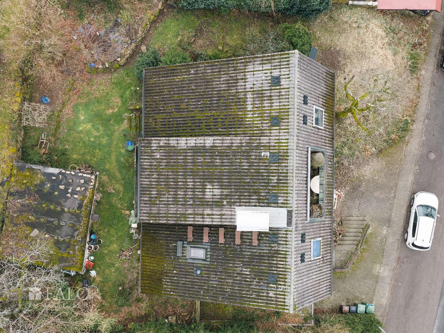 Hausansicht oben