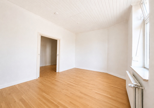 Schlafzimmer mit Schiebetüre