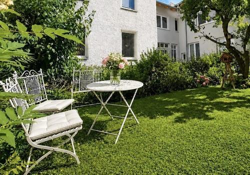 Innenhof mit Sitzecke