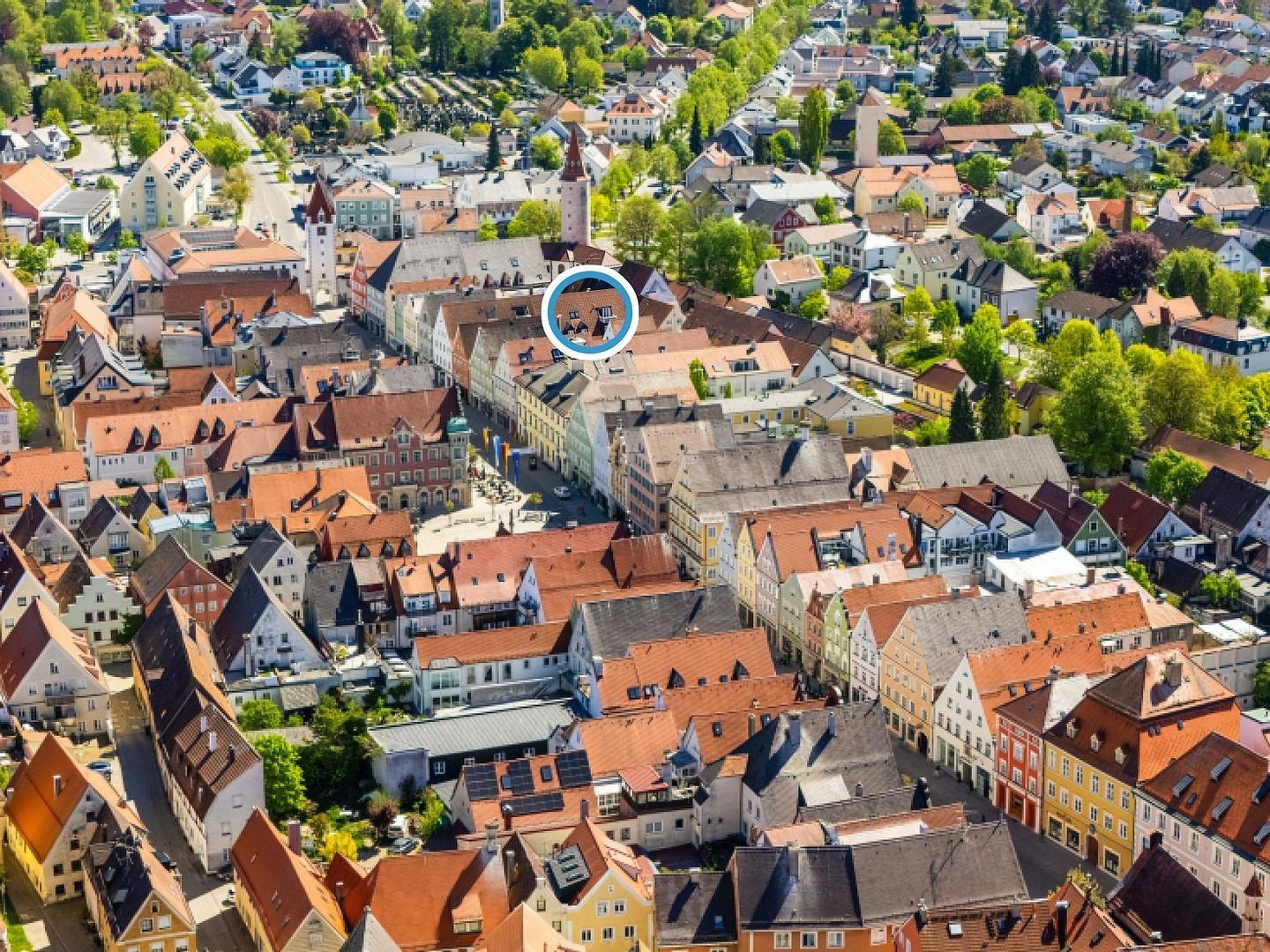 Lage in der Stadt