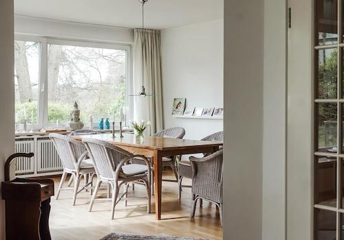 Blick in das Esszimmer