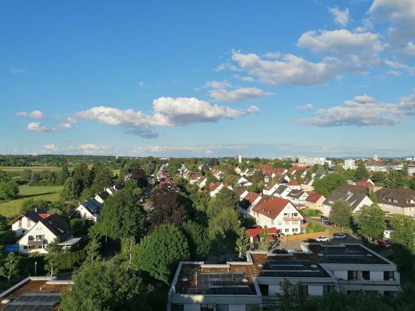 Blick aus dem Fenster