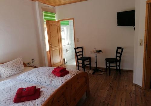 ein Doppelzimmer