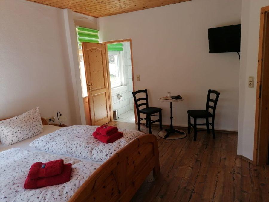 ein Doppelzimmer