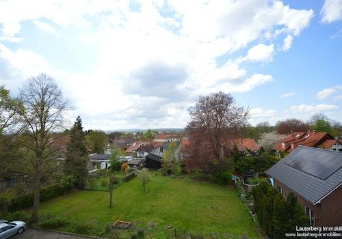 Blick vom Balkon