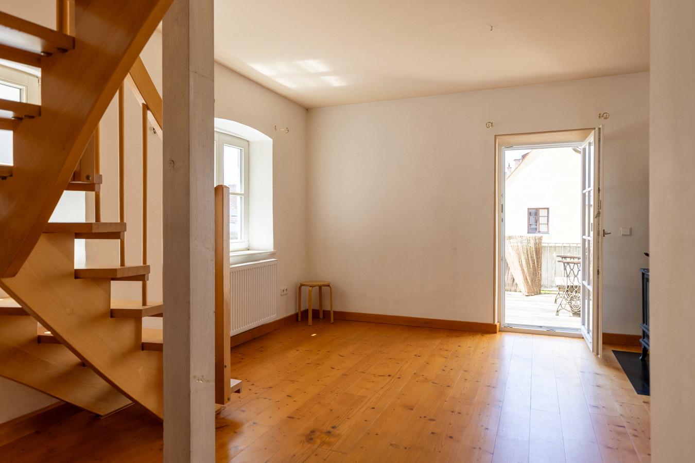 Gemütliche Maisonette-Wohnung im Herzen von Landsberg mit Westdachterrasse