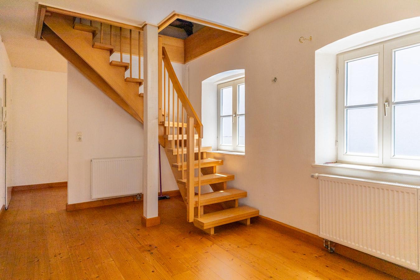 Gemütliche Maisonette-Wohnung im Herzen von Landsberg mit Westdachterrasse