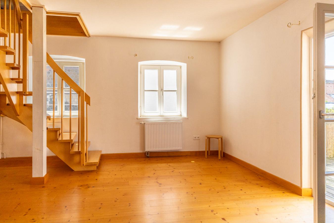 Gemütliche Maisonette-Wohnung im Herzen von Landsberg mit Westdachterrasse