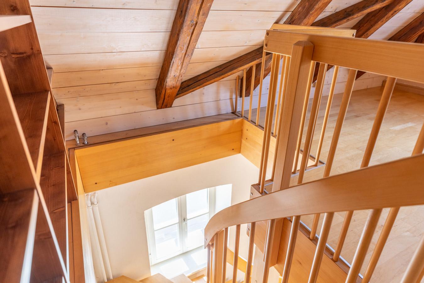 Gemütliche Maisonette-Wohnung im Herzen von Landsberg mit Westdachterrasse