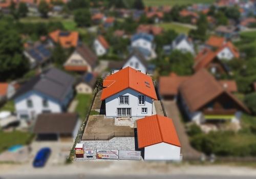 Ansicht des Neubaus