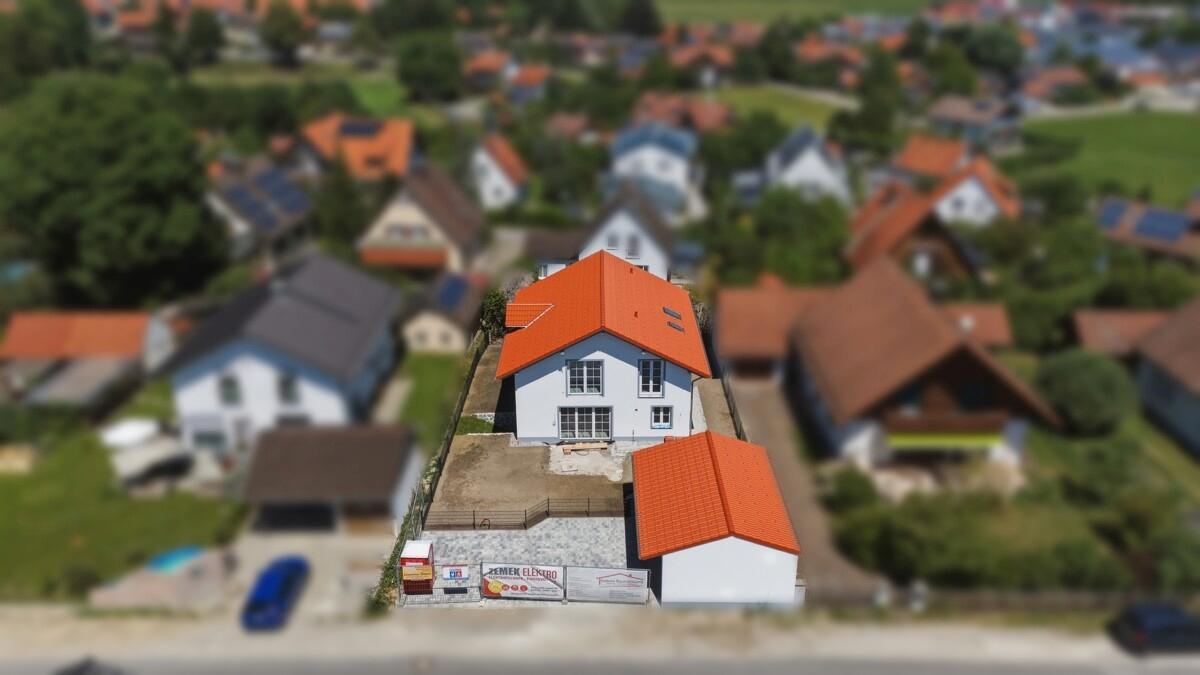 Ansicht des Neubaus