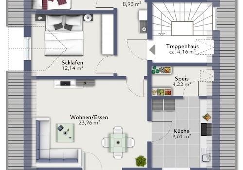 Grundriss Dachgeschoss