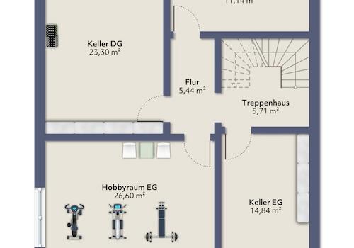 Grundriss Kellergeschoss