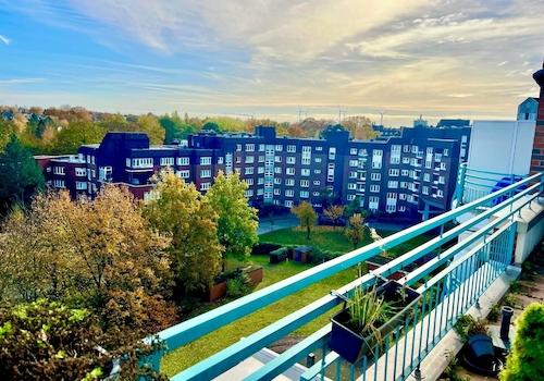 Aussicht vom Balkon 1