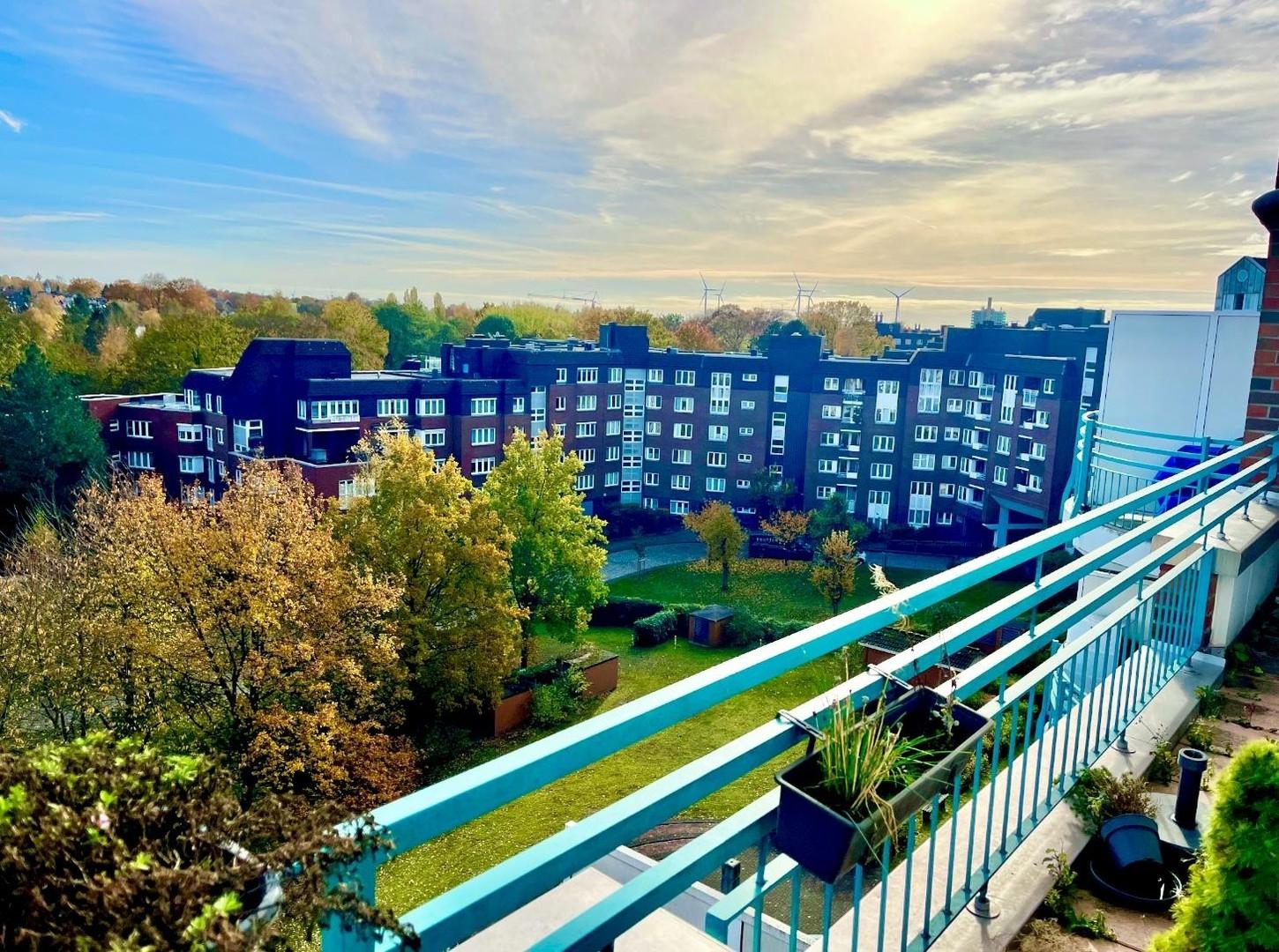 Aussicht vom Balkon 1