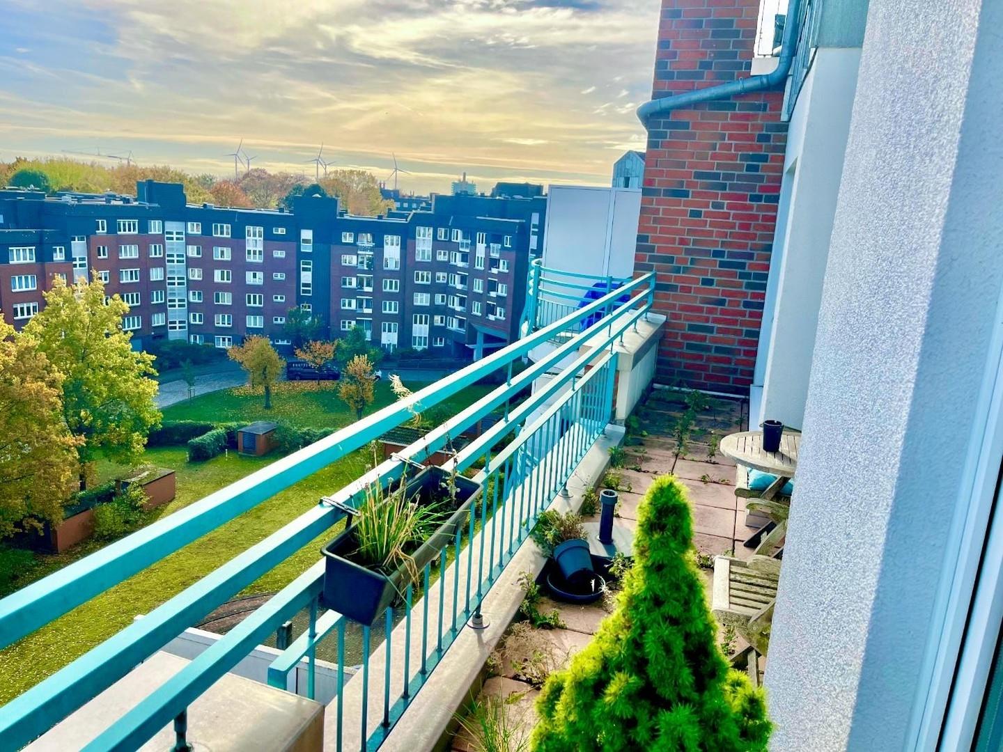 Aussicht vom Balkon 2