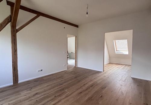 Hauptschlafzimmer mit Ankleide