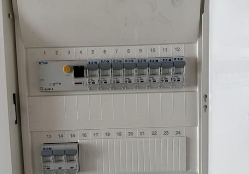 Elektroverteilung Wohnung 1