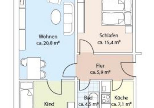 3-Raum-Wohnung Gottfried-Semper-Str. 9