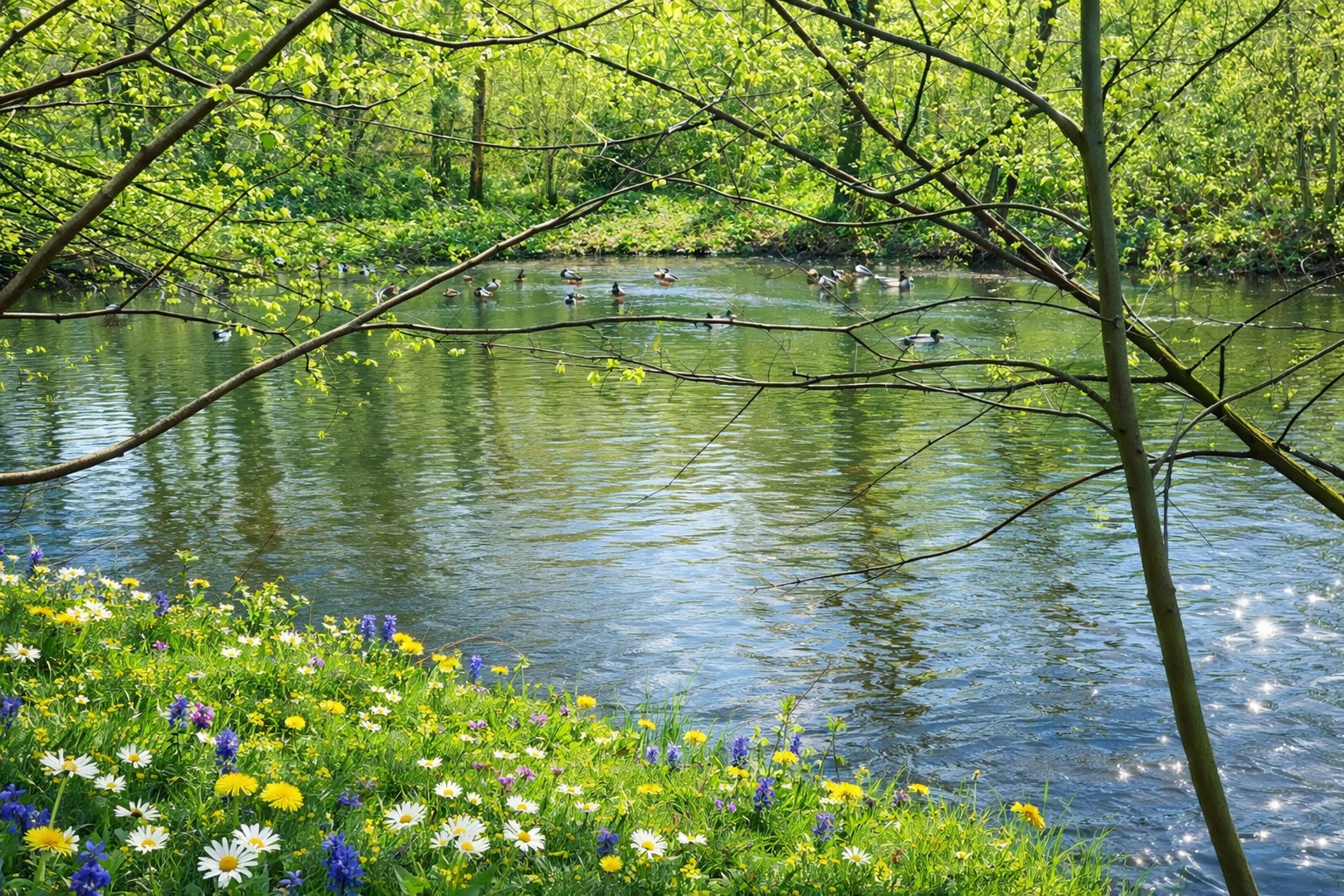 Teich am Haus