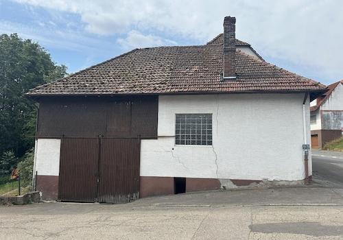 Seitenansicht Schmiede