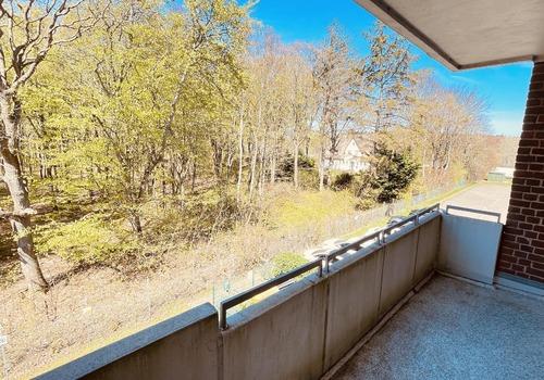Blick vom Balkon Richtung Norden