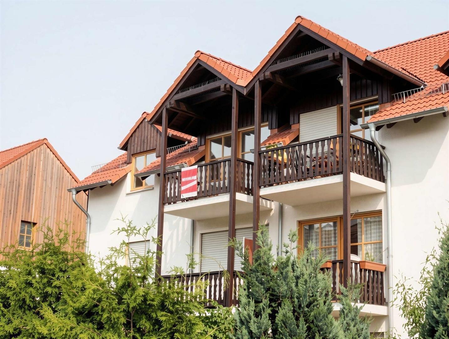 Rückwertige Ansicht
