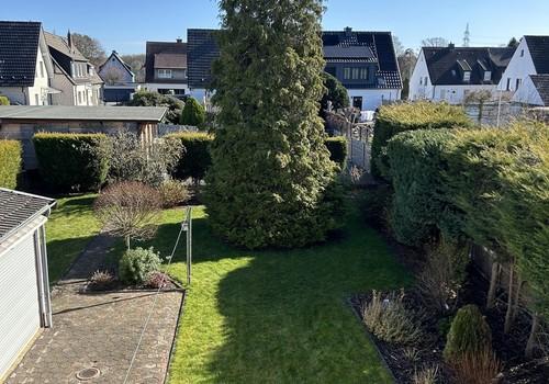 Garten von oben