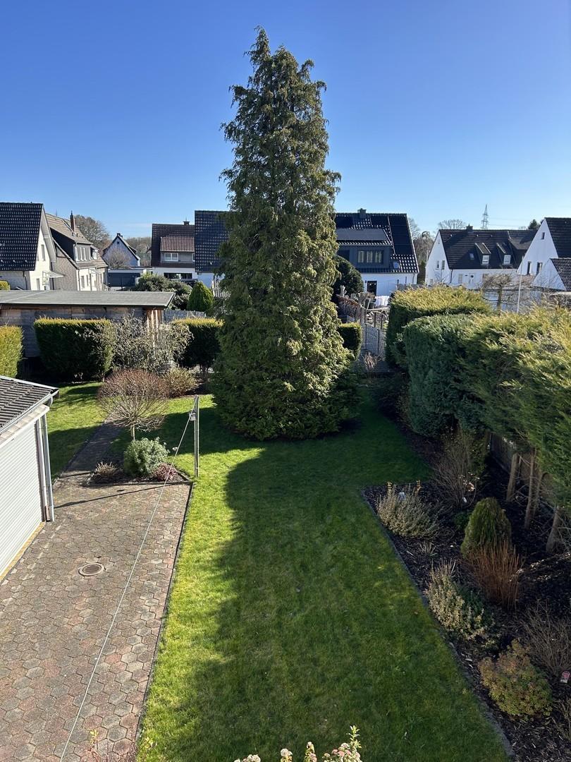 Garten von oben