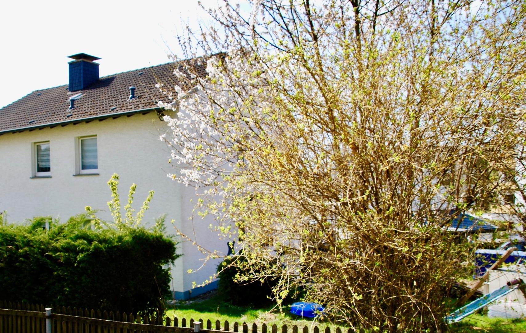 Balkon mit Aussicht ins Grüne