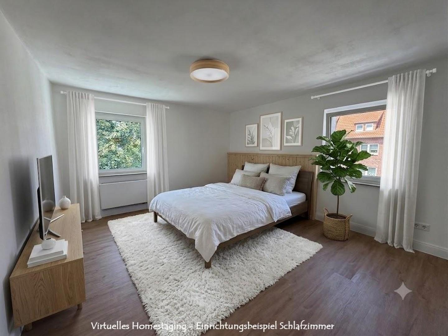 Schlafzimmer (Virt. Stagiging)