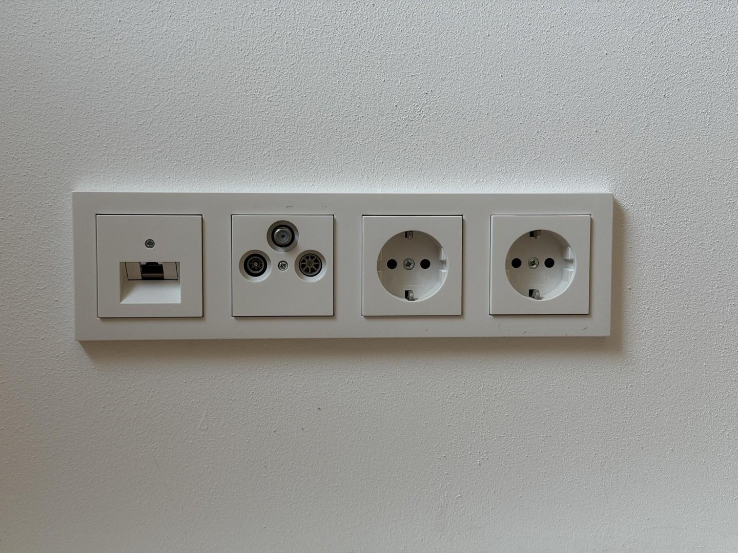 Anschlüsse Schlafzimmer