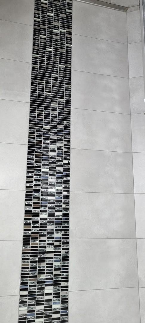 Duschbereich neu mit Mosaik