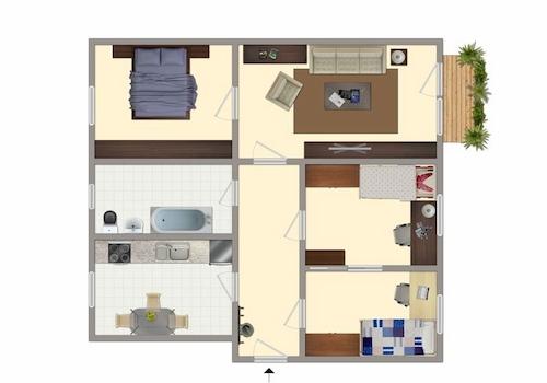 Grundriss (Beispiel)