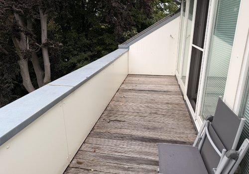 Balkon mit Westausrichtung