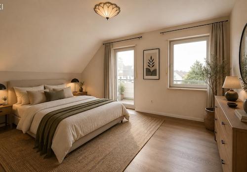 Schlafzimmer 1 (KI)