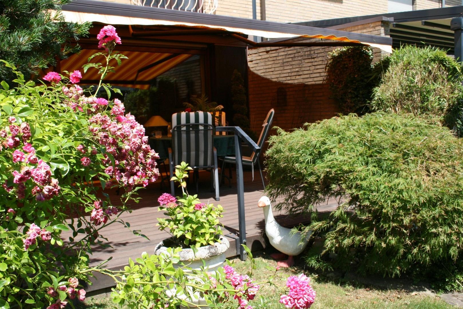 schöne Terrasse