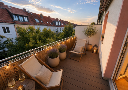 Visualisierung Balkon