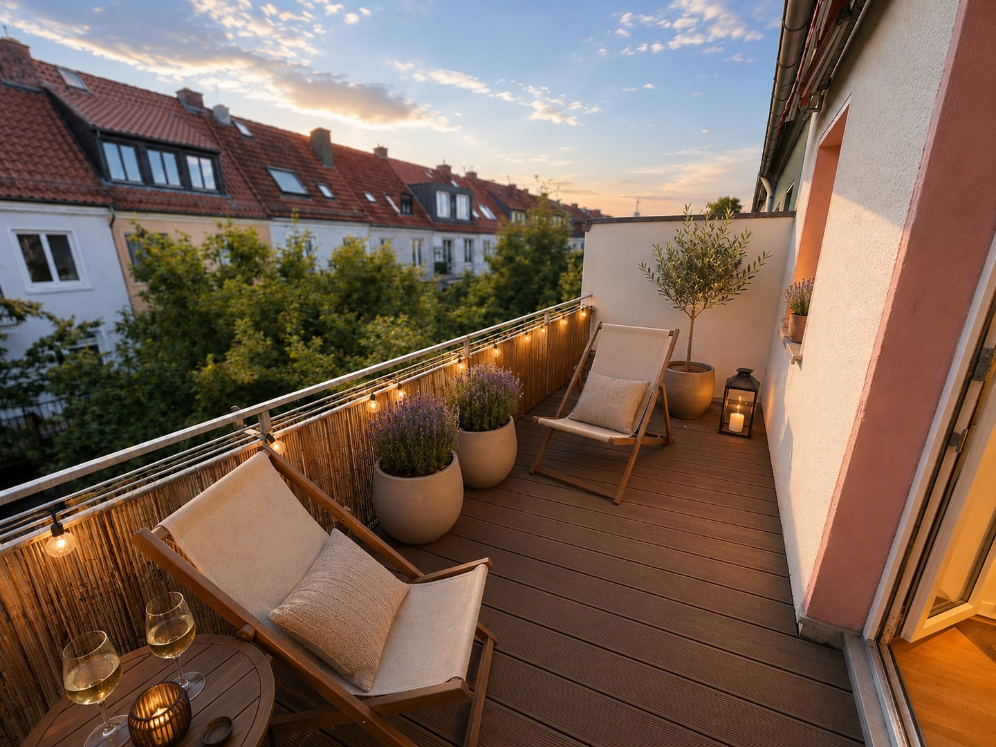 Visualisierung Balkon